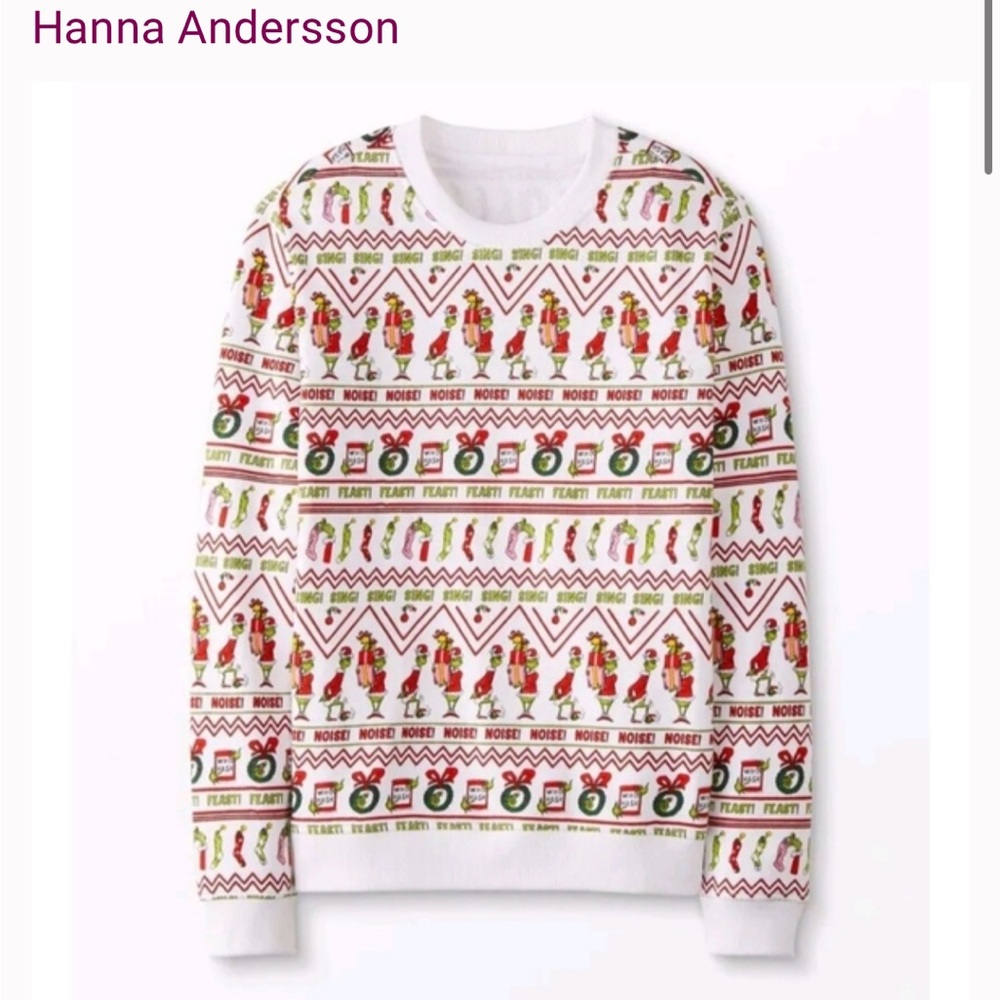 Hanna Andersson Grinch Sweatershirt